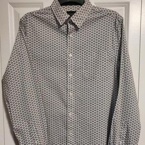 Men's Long Sleeve Button Polo Size Small